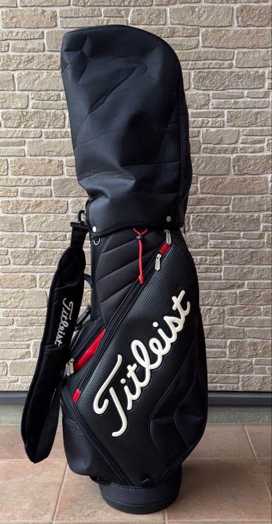 希少　美品　大容量　Titleist タイトリスト キャディバッグ９型　ブラック