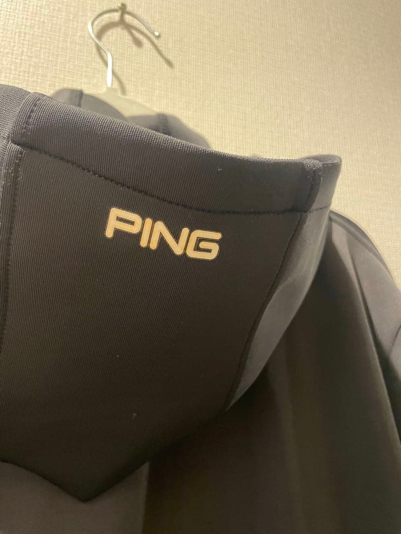 PING フード付きジャケット LLサイズ ブラック