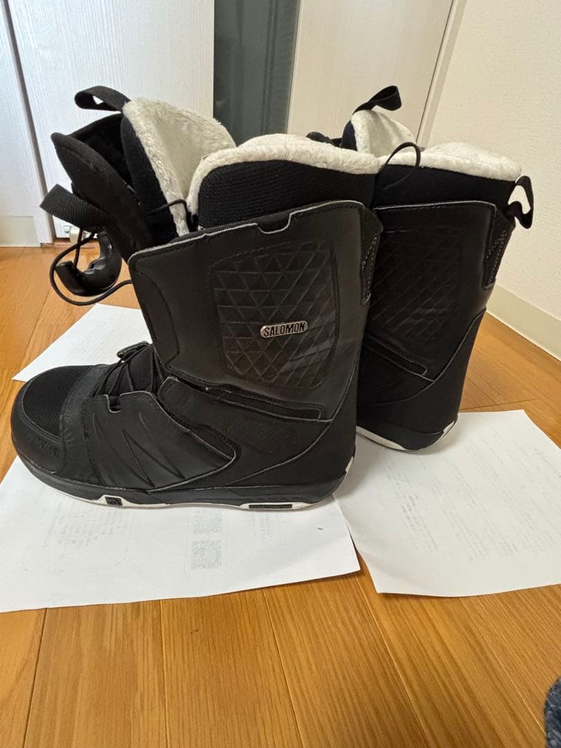 SALOMON スノーボードブーツ ブラック 27cm BOAシステム