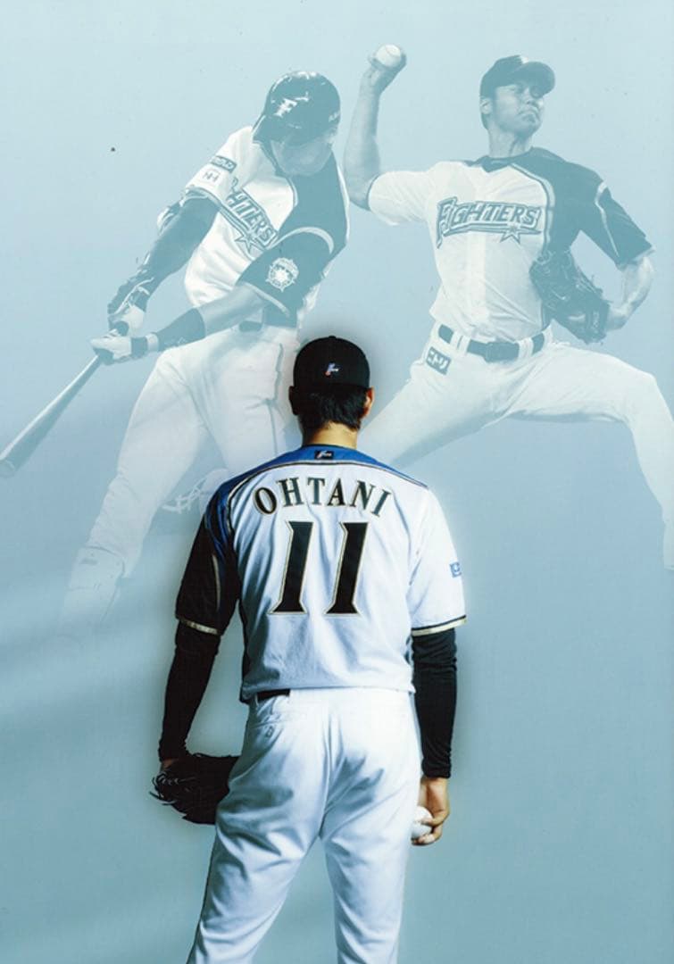 北海道日本ハムファイターズ　大谷翔平選手ユニフォーム　二刀流シルエット　限定販売