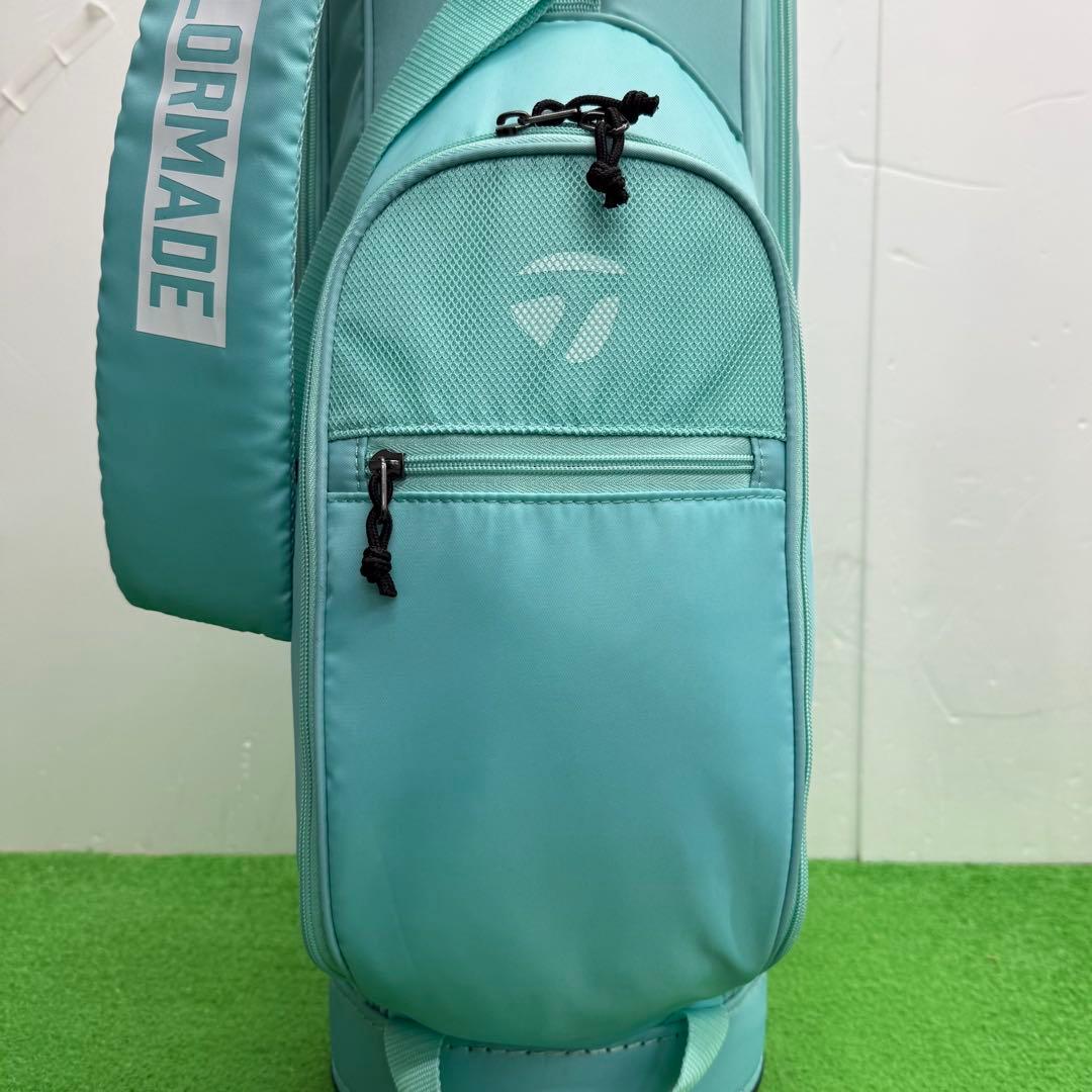 TaylorMade　キャディバッグ　水色　ゴルフバック　8インチ