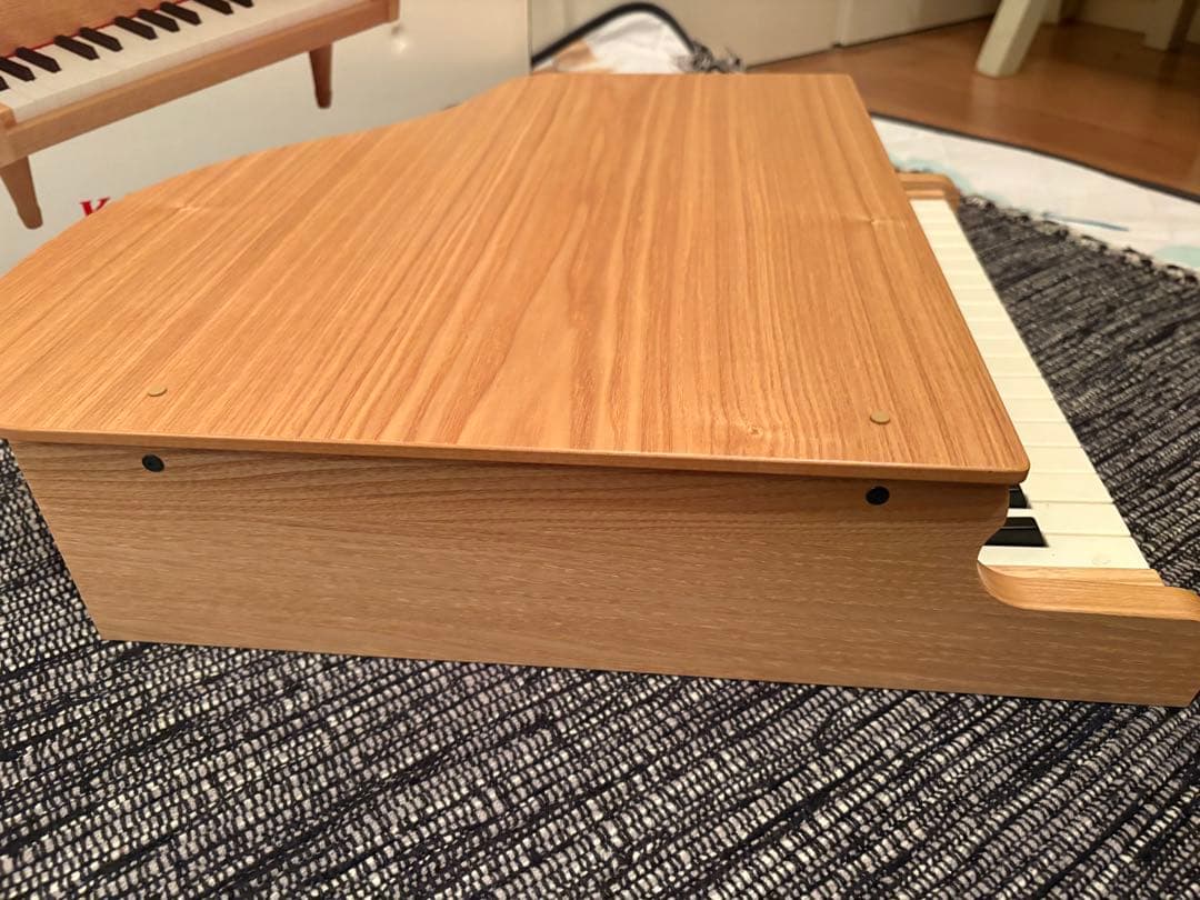 【美品】KAWAI カワイ ミニピアノ ナチュラル おもちゃ