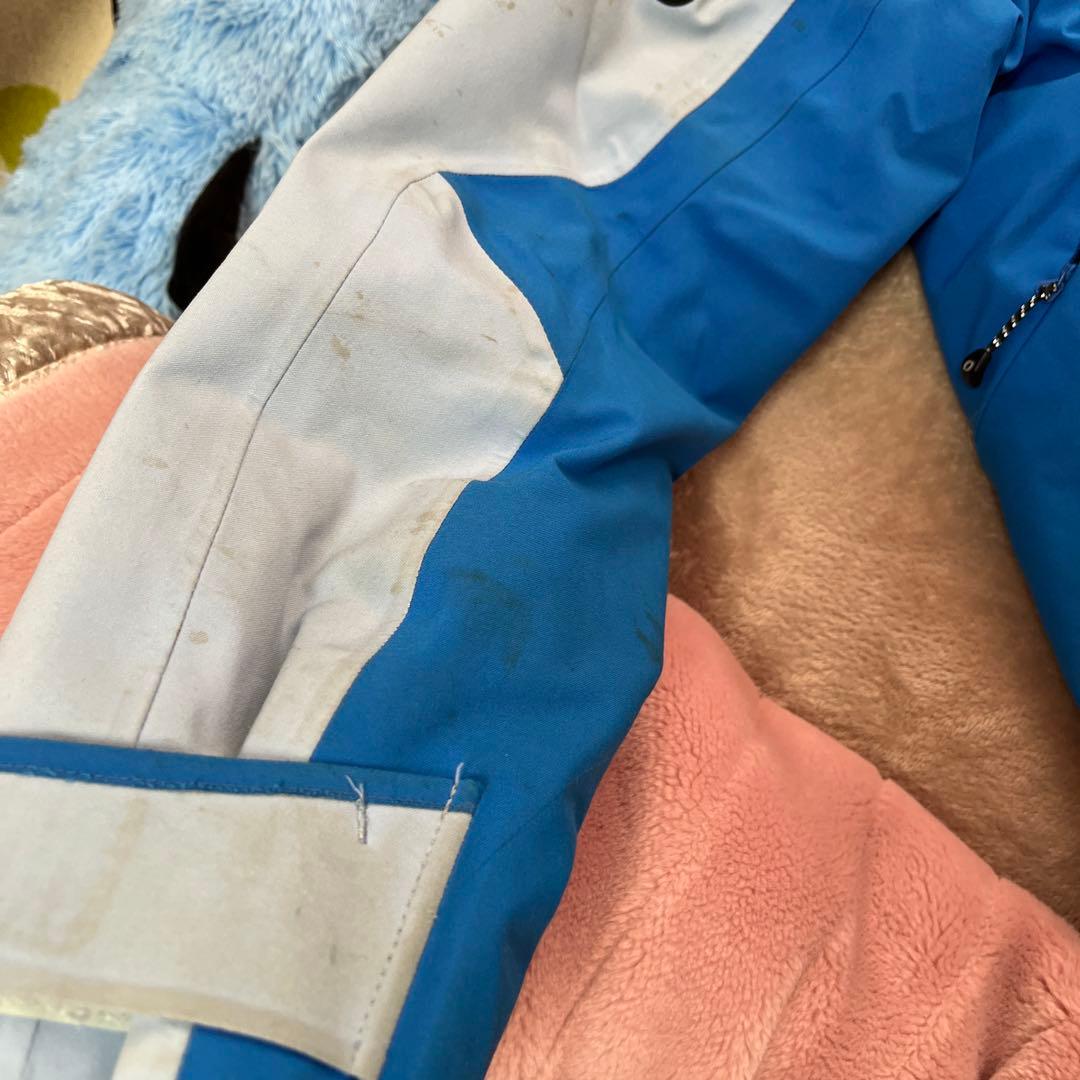 SALOMON スキーウェア上下セット 青