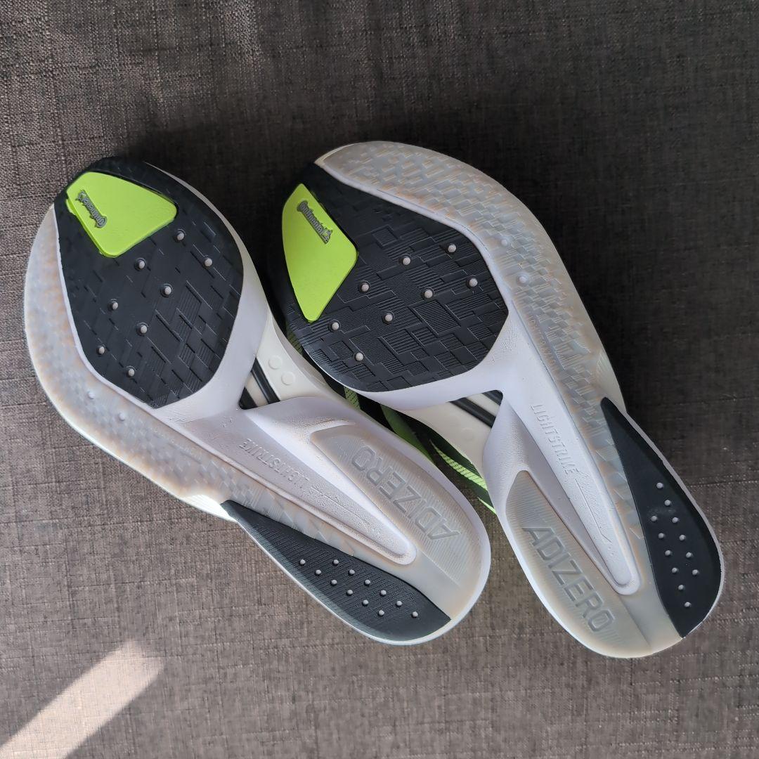 adidas ADIZERO BOSTON 13 26.0cm ネオンイエロー