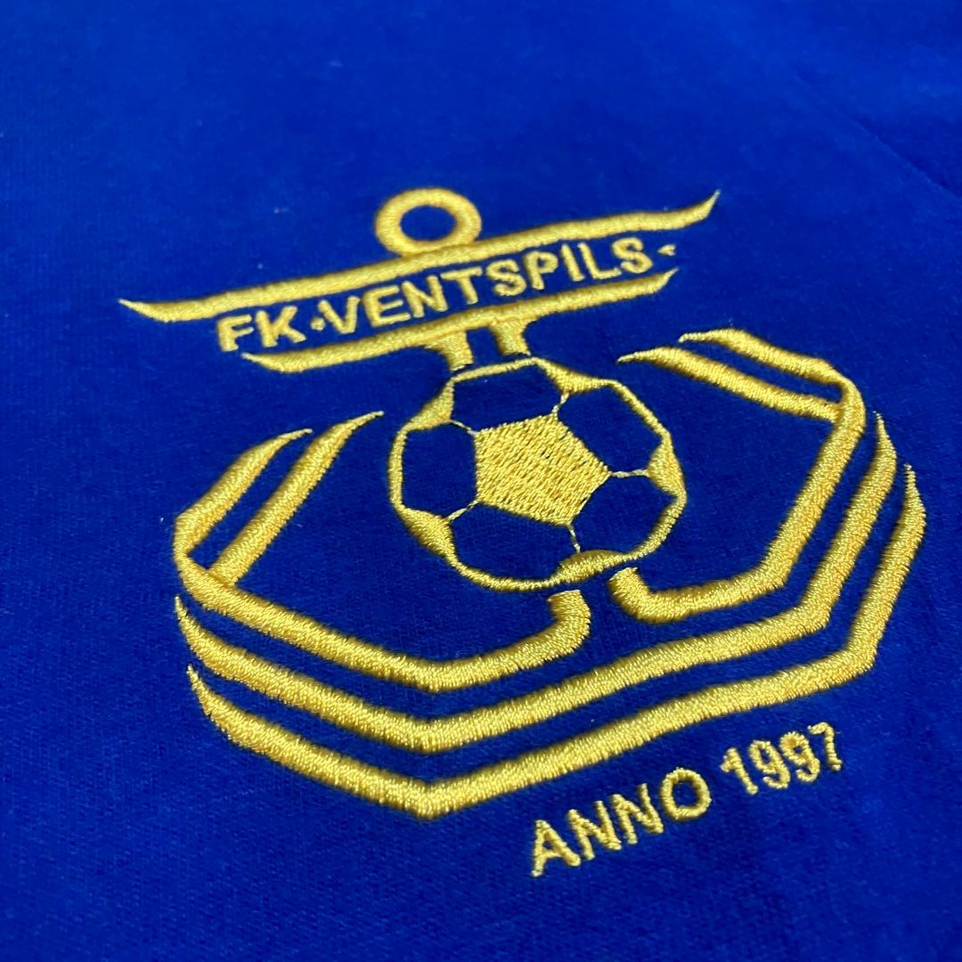 【ラトビア】FK VENTSPILS ロンT Lサッカー　長袖　東欧adidas