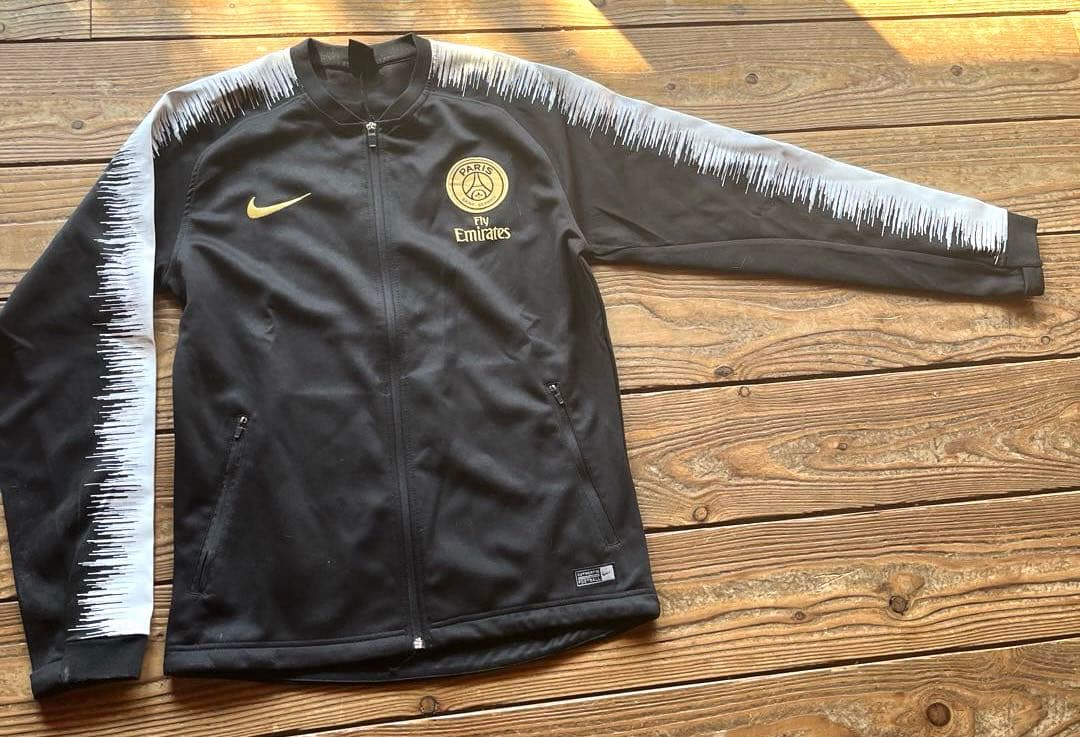 Nike パリ・サンジェルマン ジャージ セットアップ 上下 M ブラック