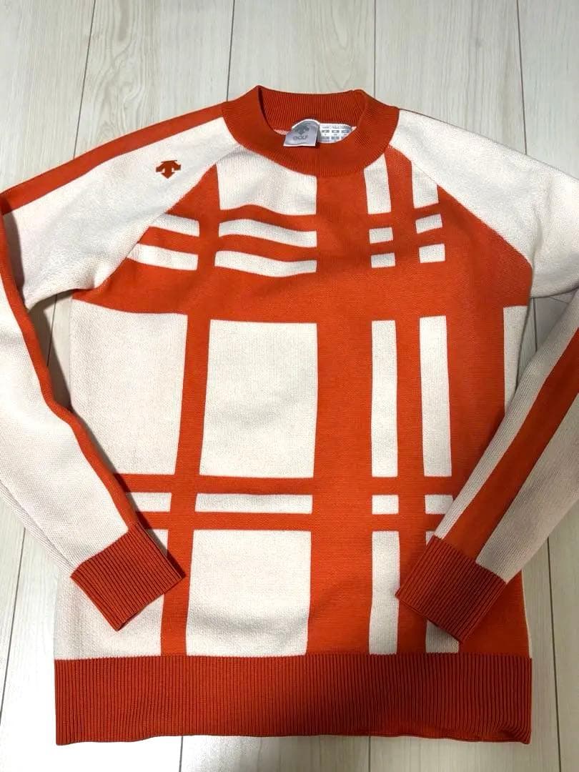 DESCENTE GOLF ニット セーター・スカート セットアップ