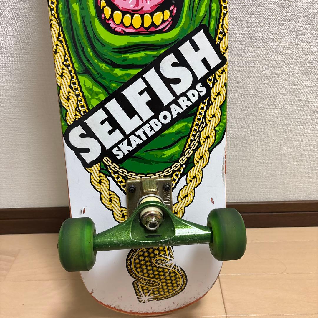 SELFISH スケートボードGOLDBUSTER Jereme Rogers