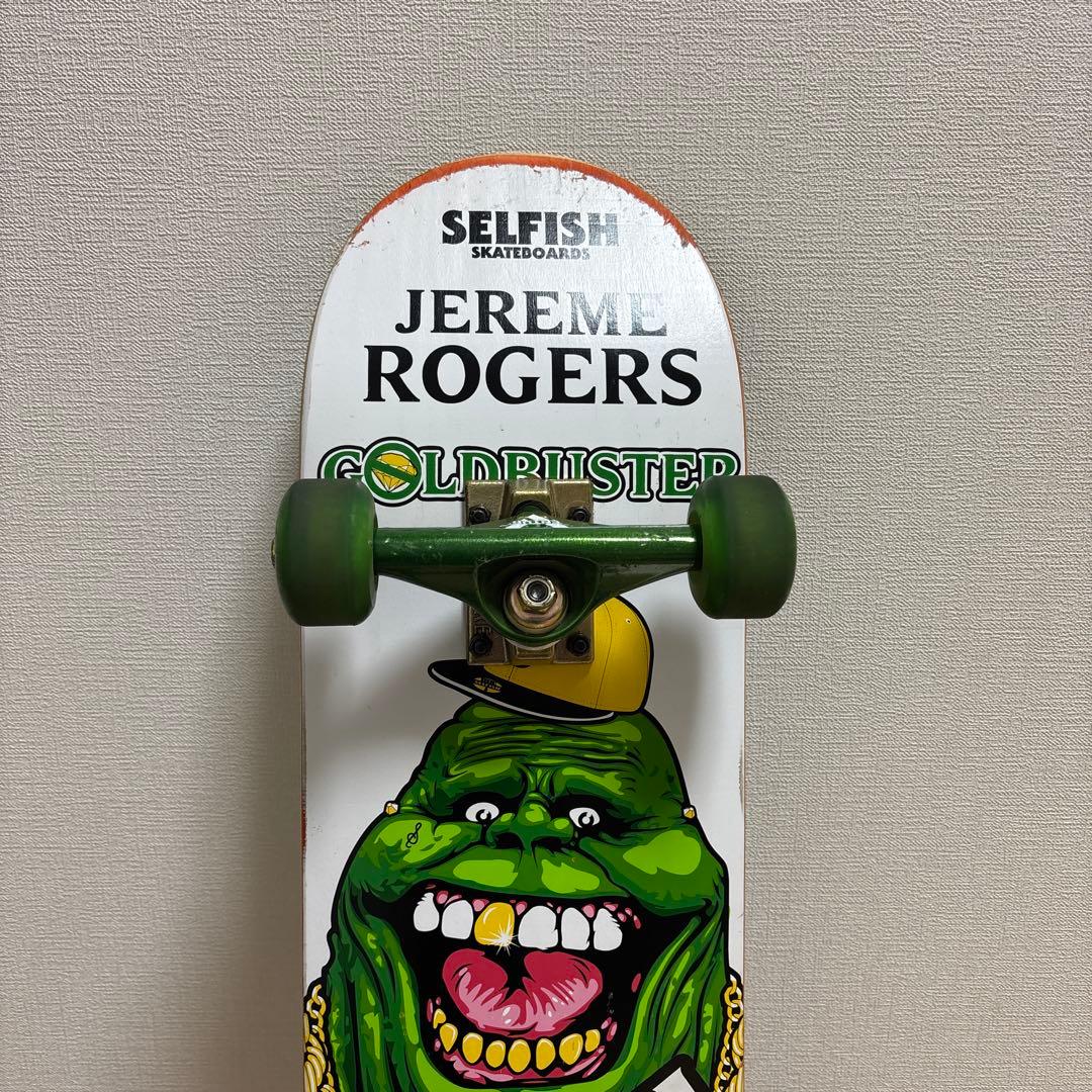 SELFISH スケートボードGOLDBUSTER Jereme Rogers