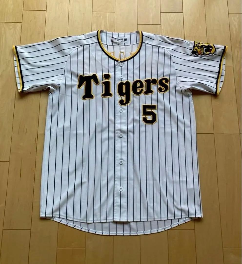 阪神タイガース　近本光司選手　前ホーム　ユニフォーム　Ｏサイズ　#５