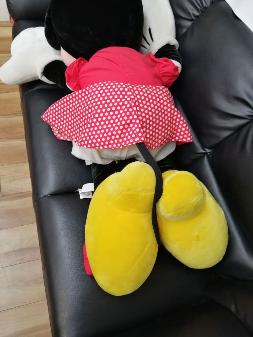 超特大ミニーマウス ぬいぐるみ