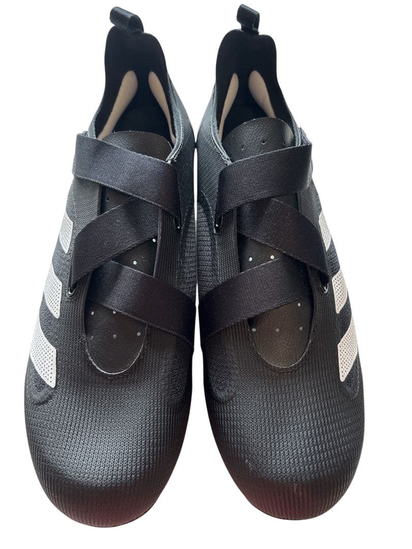 adidas サイクリングシューズ ブラック　メンズ　サイズ30㎝