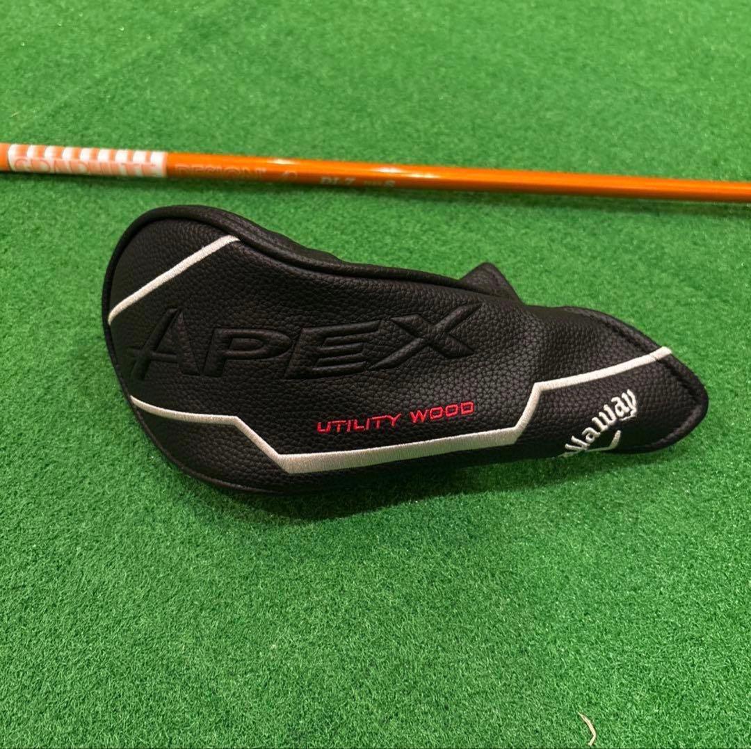 極美品キャロウェイ 2025 APEX UW 21° Tour AD DI-7S