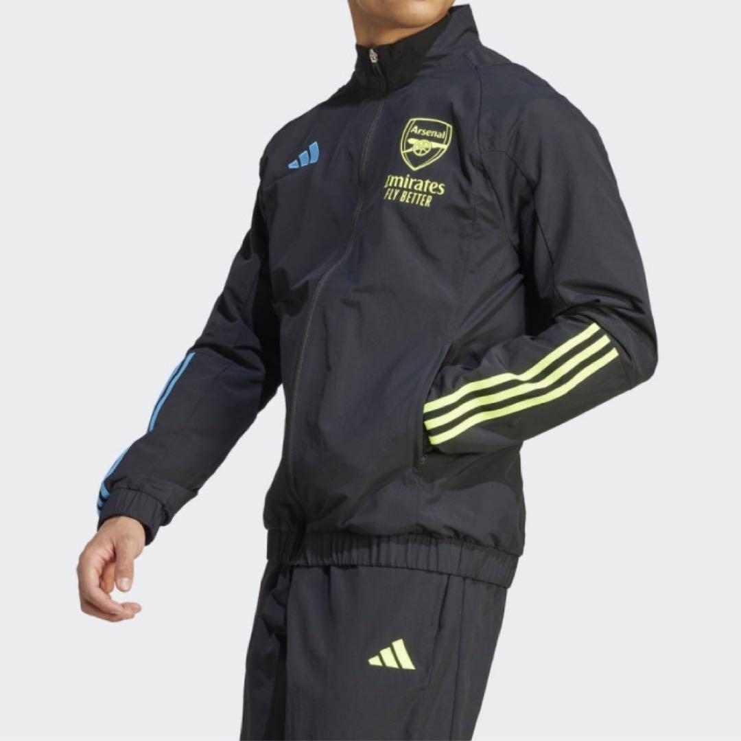 adidas アーセナル　トラックスーツ、プレゼンテーションジャケット、パンツ