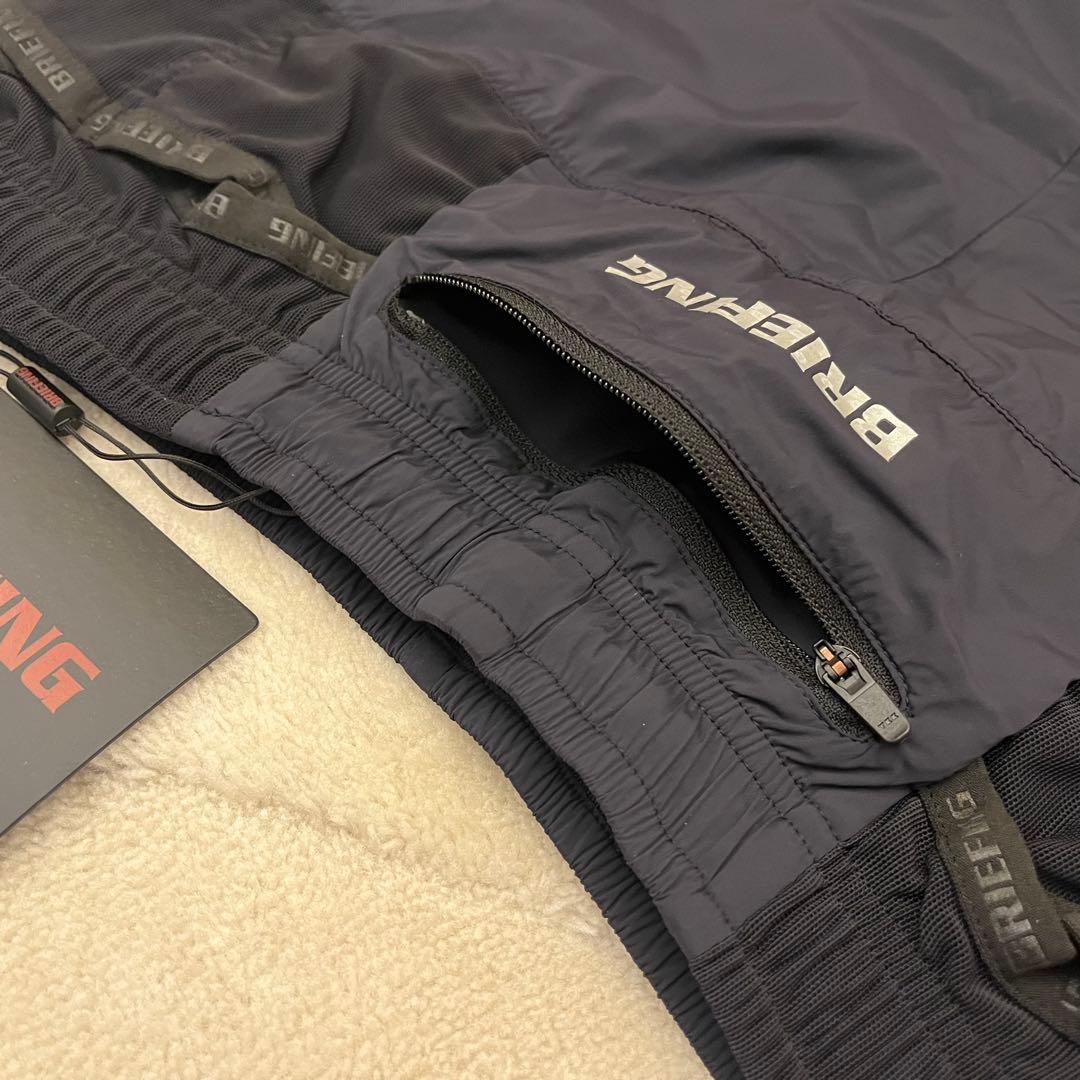 新品★27,500円 BRIEFING ナイロンショートパンツ 黒 レディースS