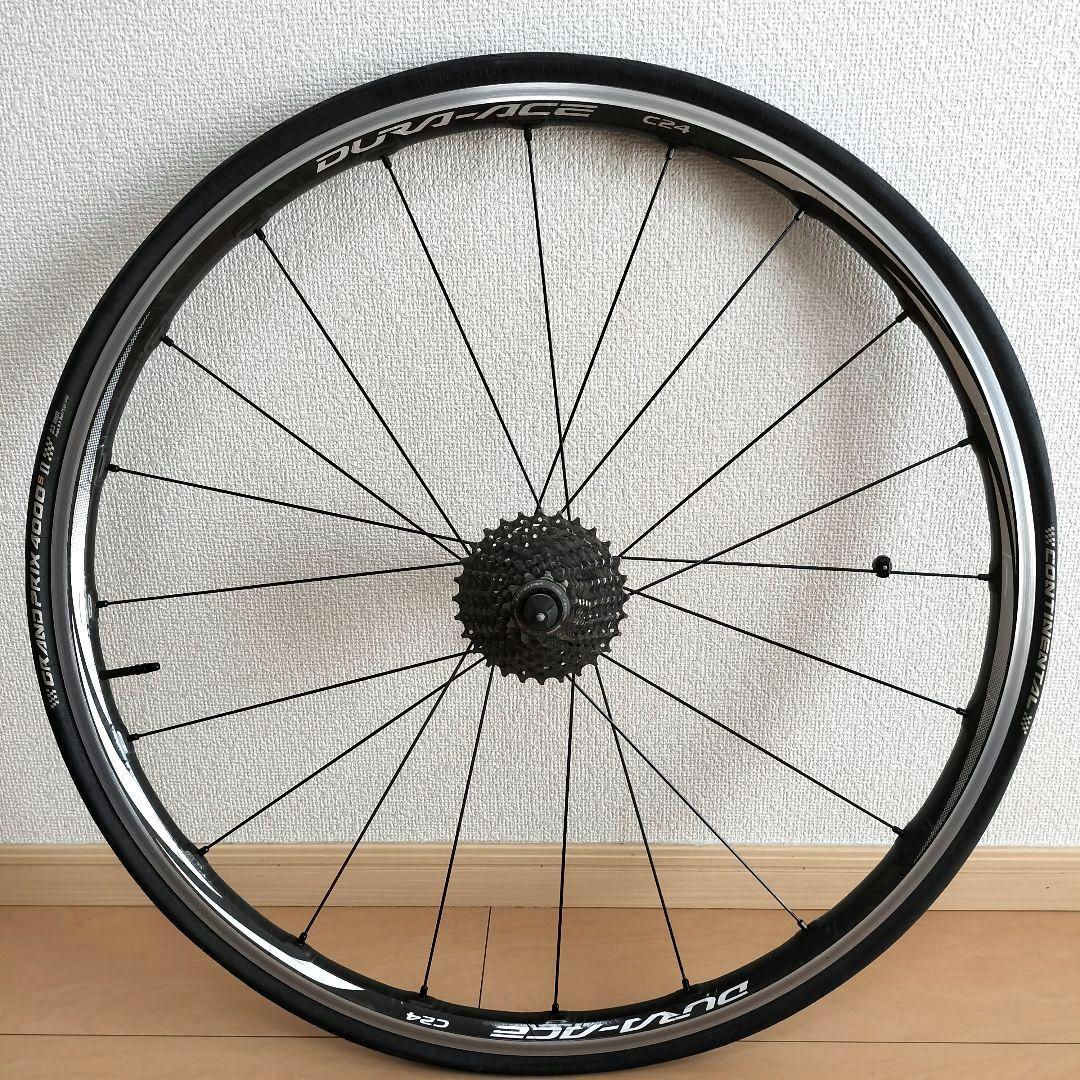 シマノ DURA-ACE C24 ホイール前後セット ULTEGRA スプロケ