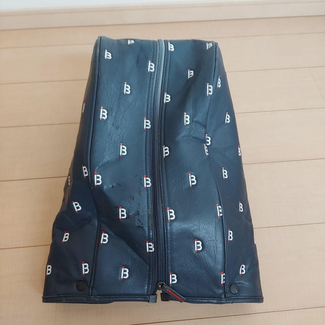 BEAMS GOLF ビームス キャディバッグ ネイビー ★ヘッドカバー付き