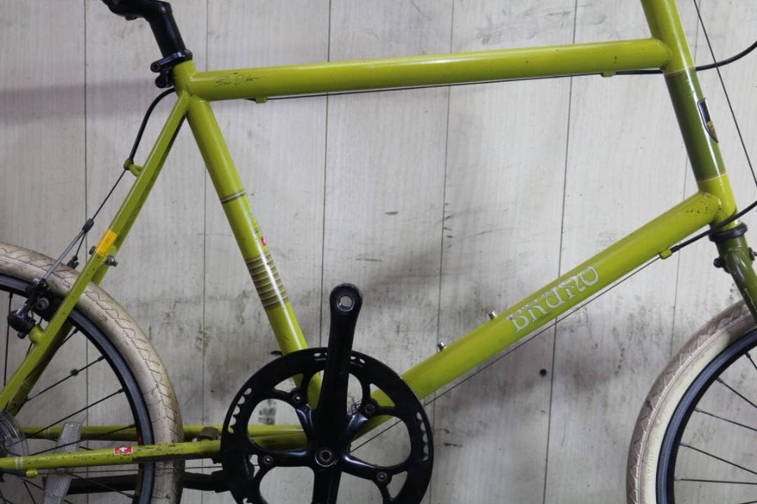 BRUNO(ブルーノ) 20型 クロモリ シマノ8速450mm minivelo