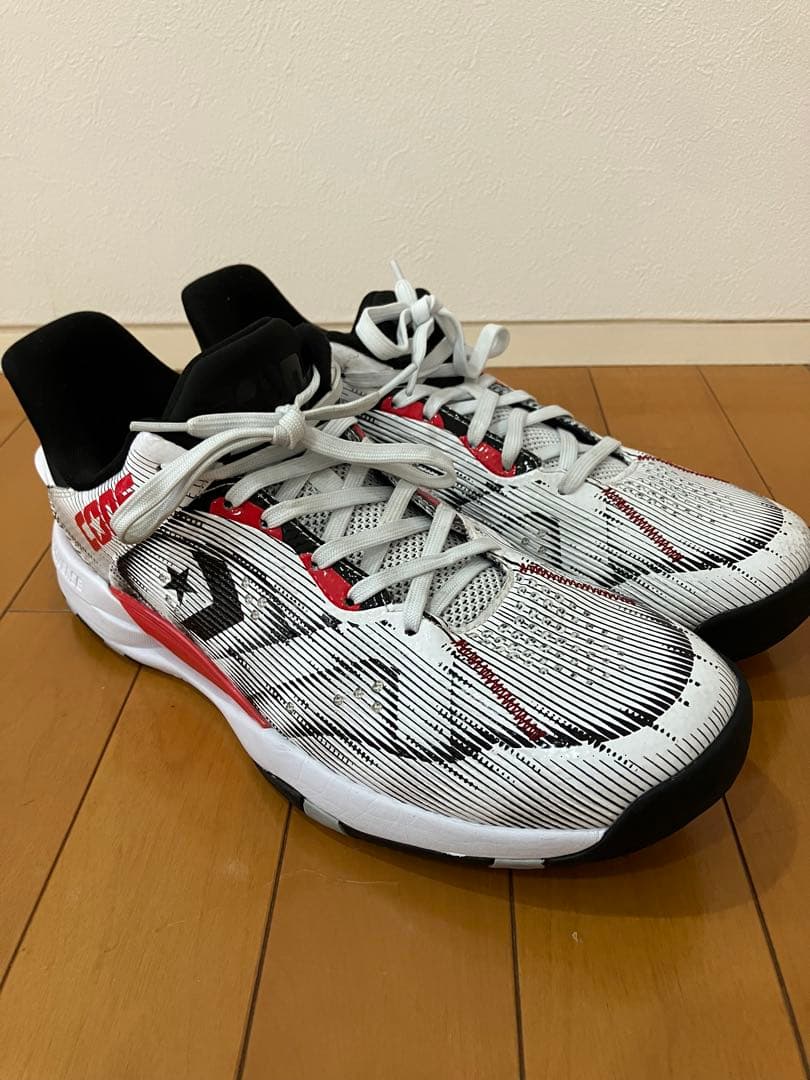converse アクセレレーター LOW 29cm 2足セット（黒・白赤）