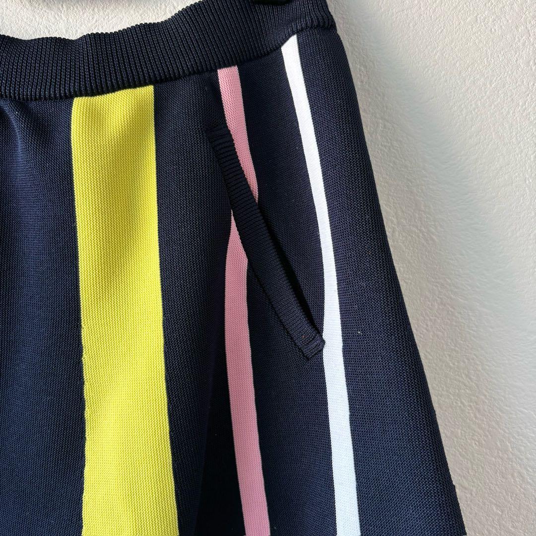 【13】中古andperse セットアップ ニットベスト スカート ゴルフ M