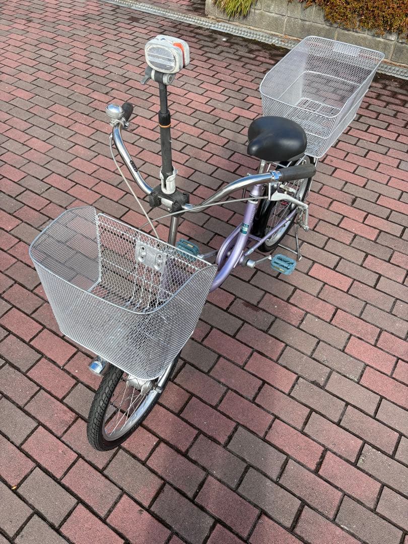 ご婦人向け、お買い物仕様、小型ママチャリ(20㌅)配達可能