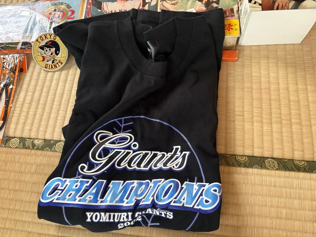 読売ジャイアンツ 2002年チャンピオンセット販売のみ　汚れ等々あり