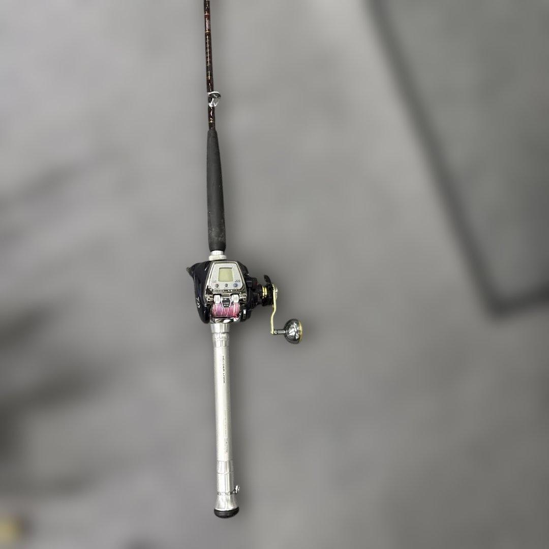 DAIWA ダイワLEOBRITZ 500J 電動リールデジタル動作未確認竿付き