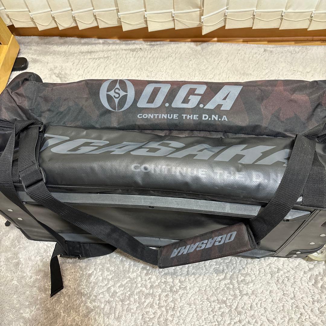 オガサカ　OGASAKA 2輪キャスター付スキーバック　スキー用品