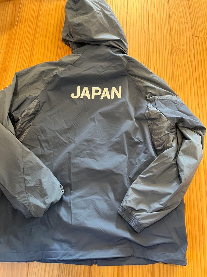 【美品】 カンタベリー 日本代表 ウォームアップウェア ブルーグレー