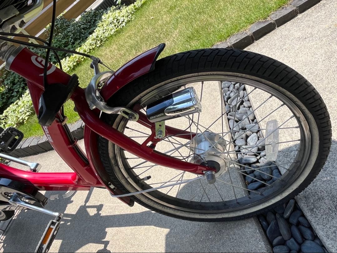 丸石サイクル　ふらっか〜ずシュシュ　子供乗せ自転車