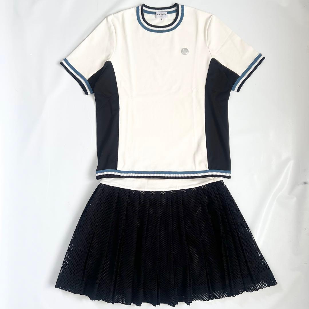LANVIN SPORT ランバンスポール　ニット　スカート　セットアップ　42