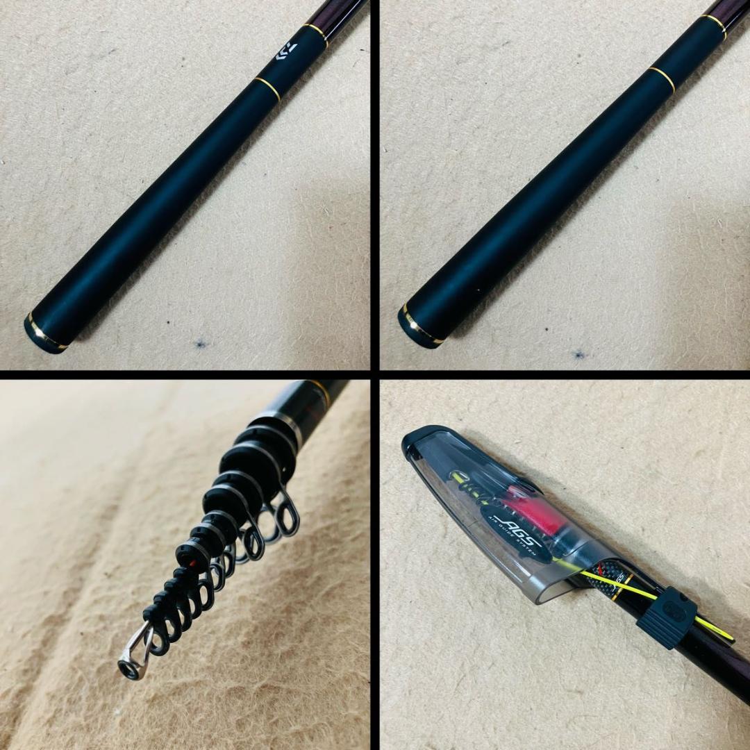 極美品 DAIWA ロッド 銀狼 唯牙 AGS 1-53・Q 収納袋 外箱付き