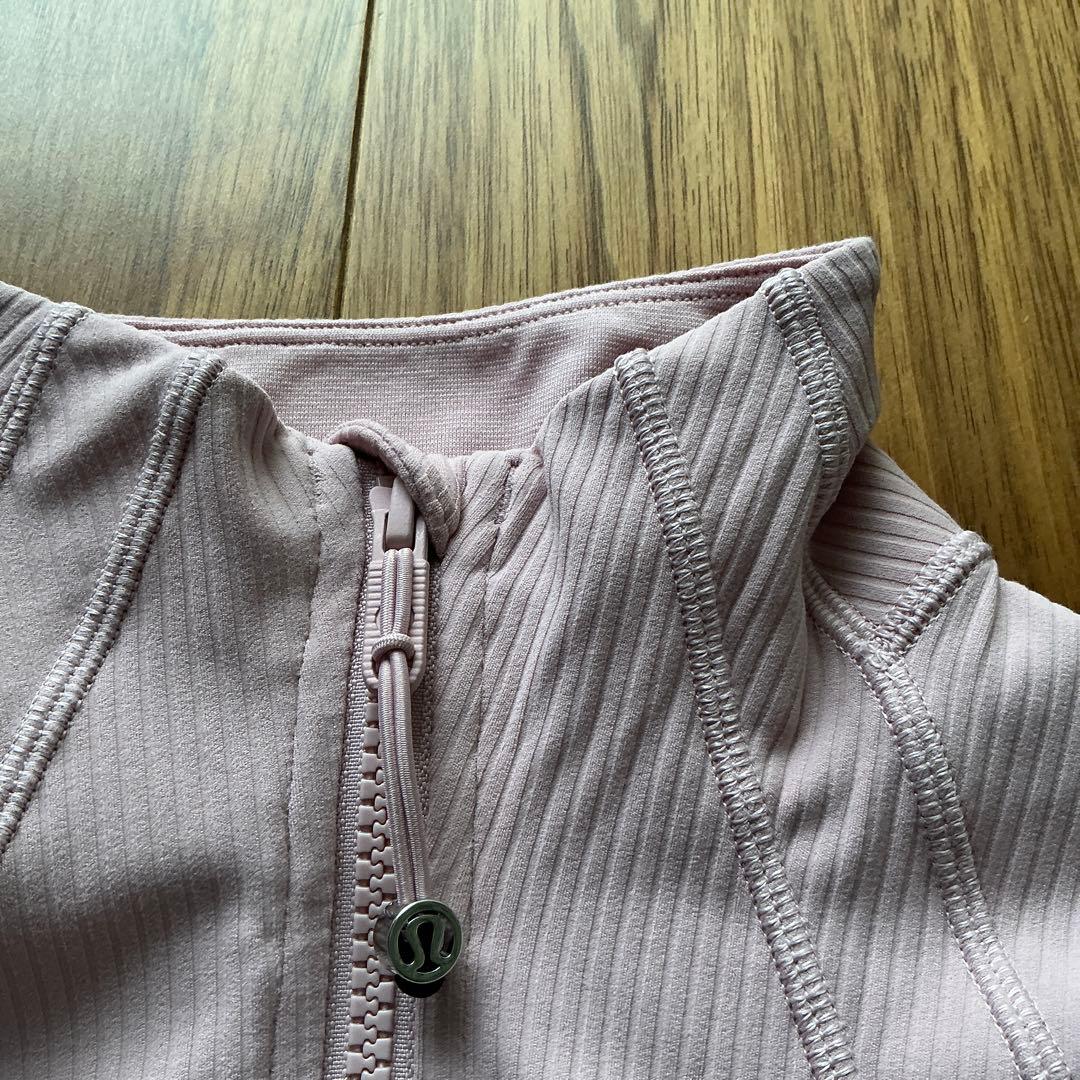 新品未使用！lululemon Define クロップリブNulu ピンク4