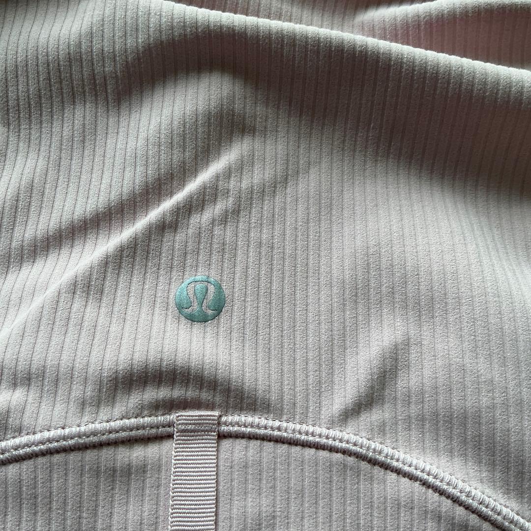 新品未使用！lululemon Define クロップリブNulu ピンク4