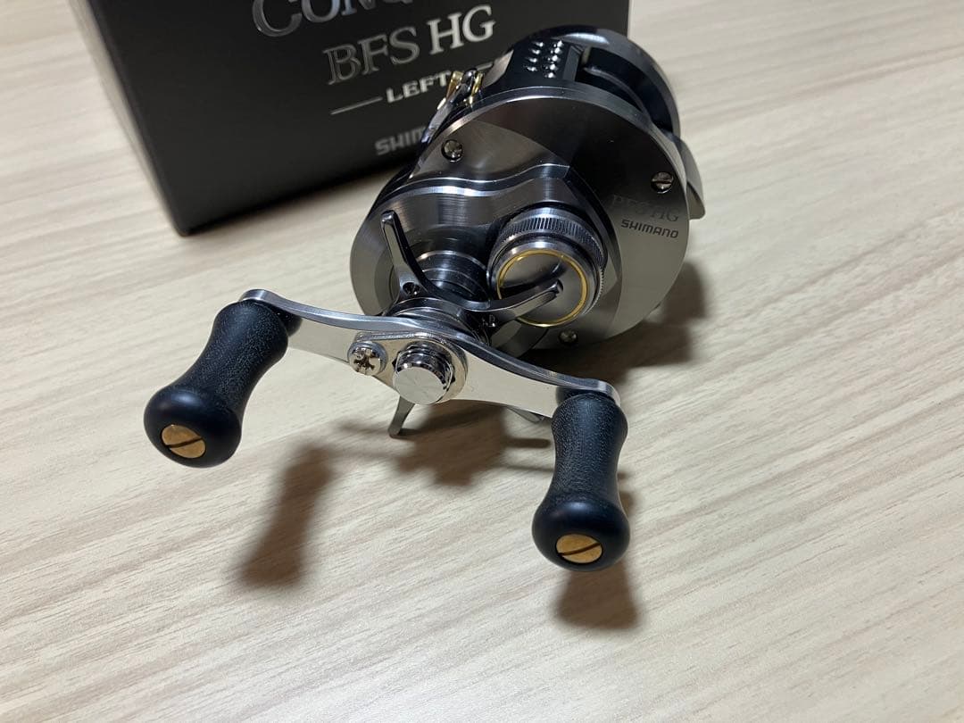 【渓流フルカスタム】23カルカッタコンクエストBFS HG LEFTハンドル