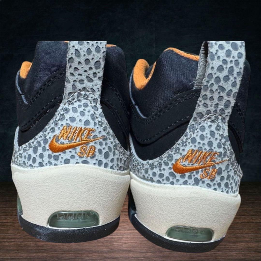 Nike Ishod スケートボードシューズ オレンジ/ブラック　Safari