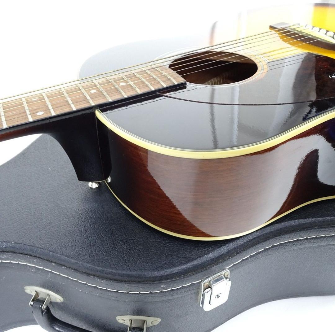 Epiphone AJ-15L/H VSレフティ美品ハードケース付 エピフォン