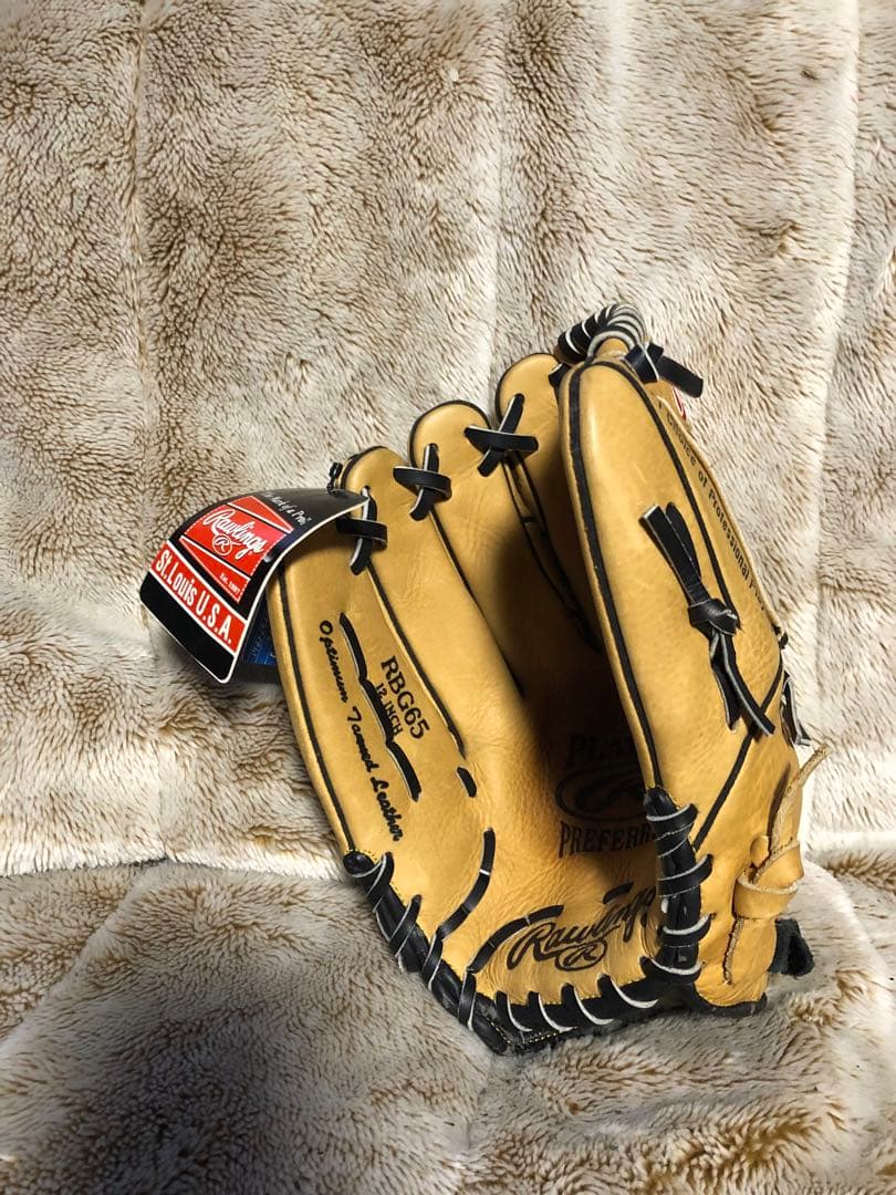 【難あり】Rawlings 軟式グローブ 左投用