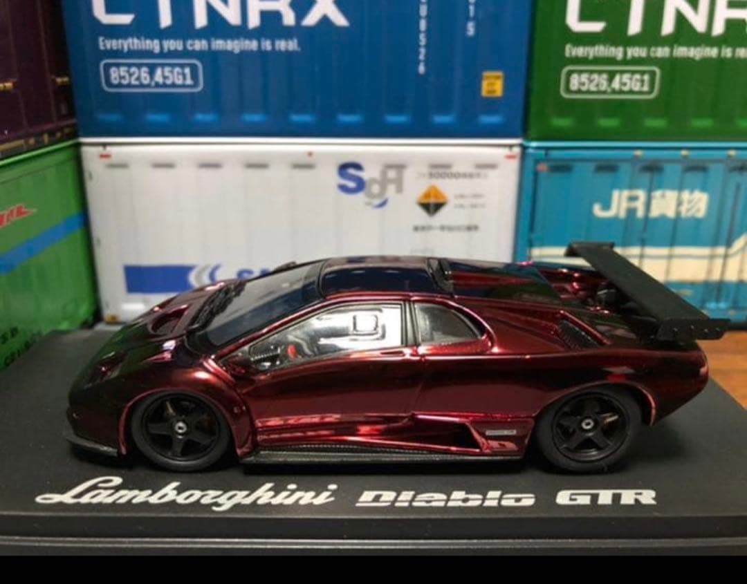 ★京商 1/43 限定 ランボルギーニ ディアブロ チョロQ フェラーリ ミウラ