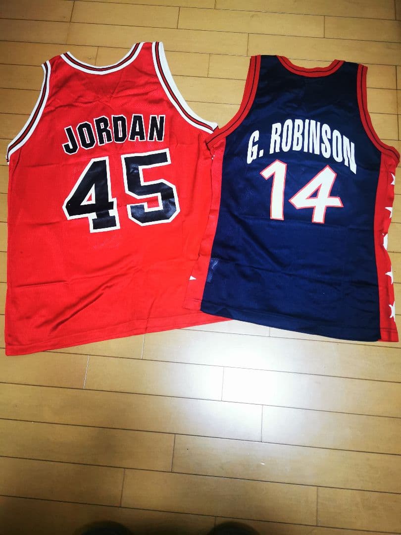 45JORDAN & USA 14 ROBINSON ユニフォーム　値下げ