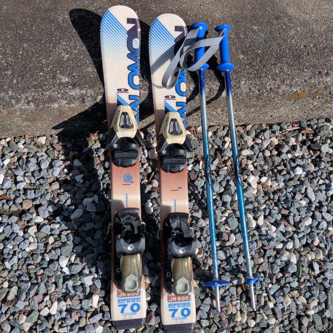 Salomon JR 800 スキーセット 70サイズ
