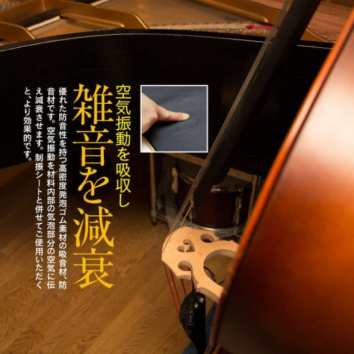 【新品】デッドニングシート 制振 吸音 60cm×600cm スポンジ 高密度