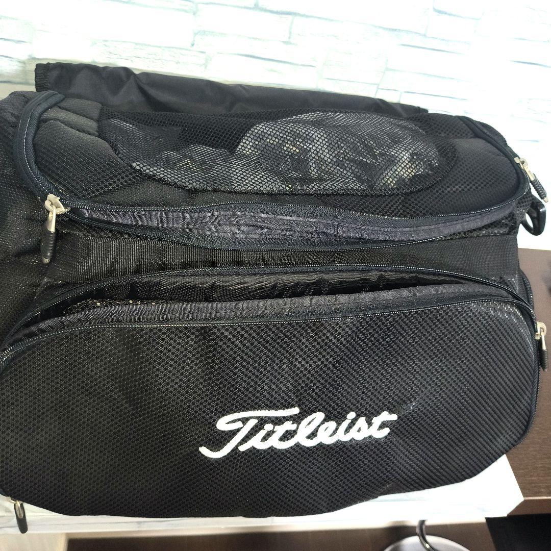 未使用　Titleist ボストンバッグ ダッフルバッグ ロッカーバッグ　黒