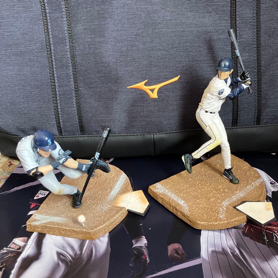 イチロー フィギュア 2体　セット MLB 約10cm