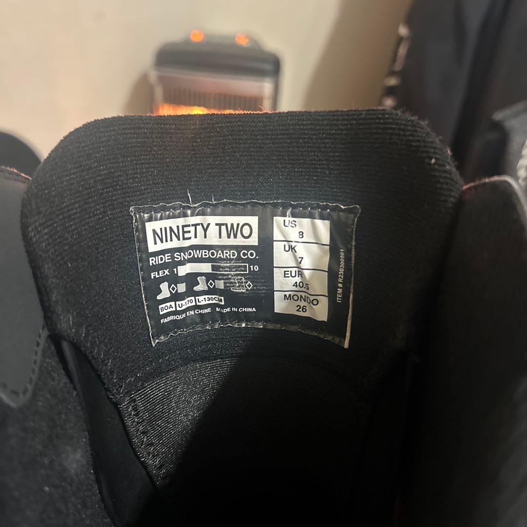 【極美品】RIDE the 92 NINETY-TWO 26cm