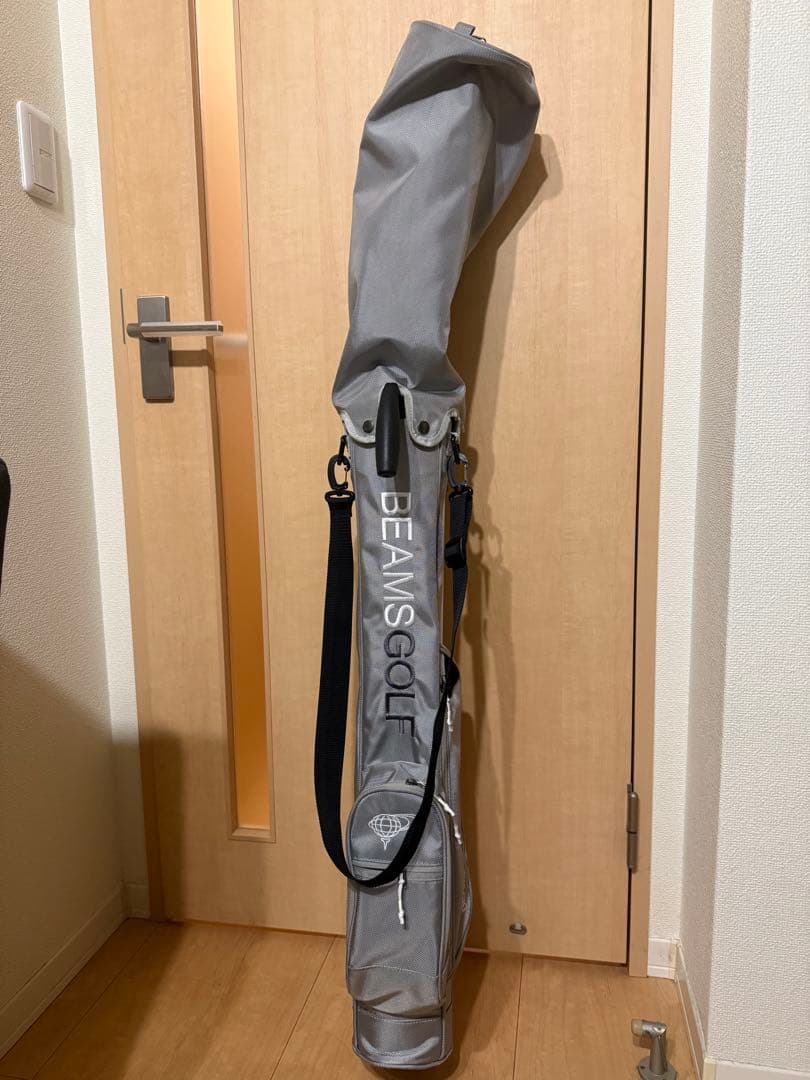 BEAMS GOLF スタンドバッグ グレー