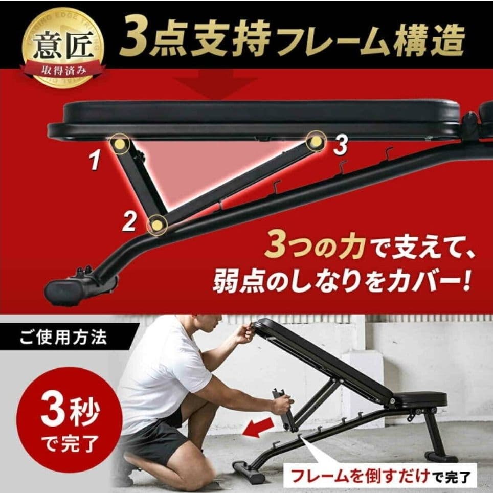インクラインベンチ　leading edge