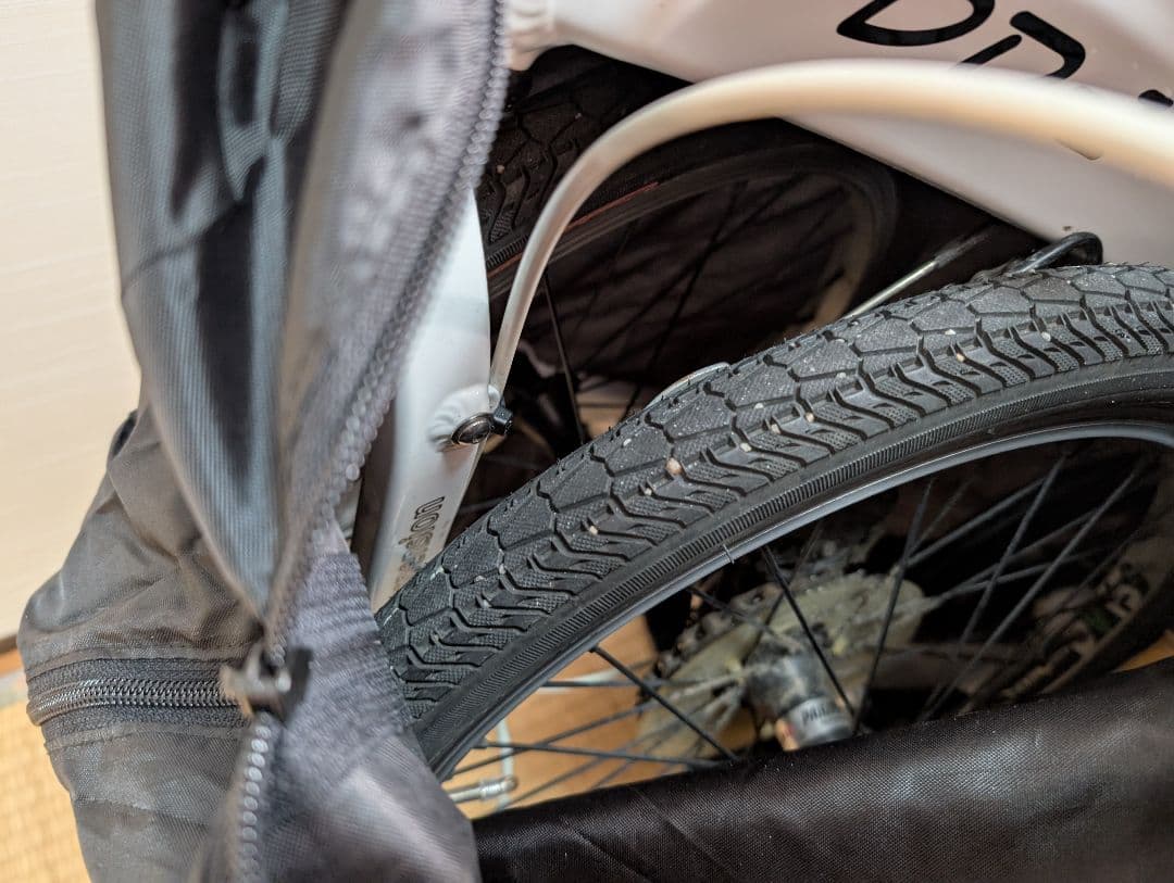 BD-1 折りたたみ自転車おまけあり（未使用チューブ、BD-1オリジナル輪行袋）