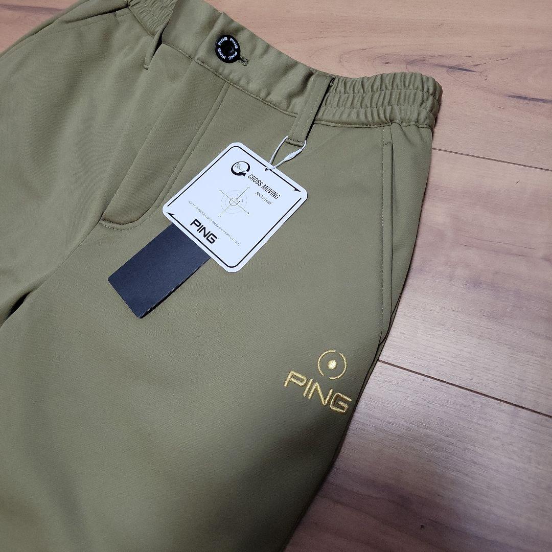 【PING】 レディース パンツ S フリース裏地