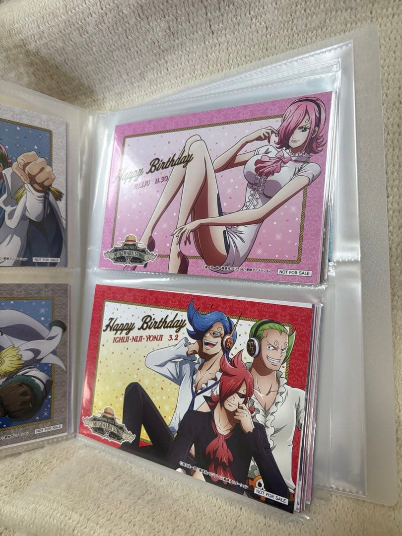 ワンピース バースデー ブロマイド まとめ売り 【非売品】